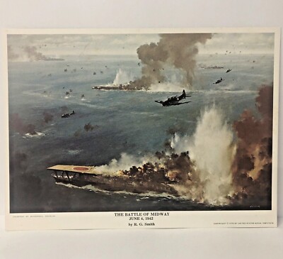 The Battle of Midway Air Craft Carrier Naval Navy Oversized