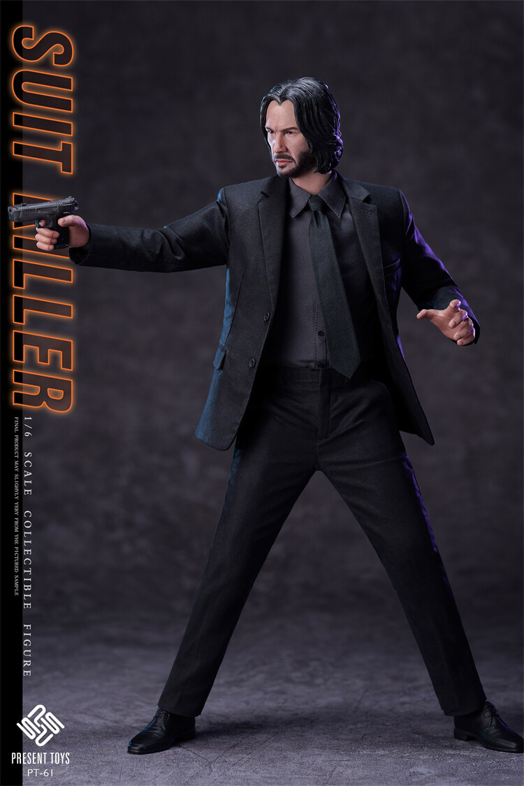 PRESENT TOYS 1/6 スーツ キラー  PT-sp61 PRESENT TOYS PT-sp61 Suit Killer 1/6 Action Figure