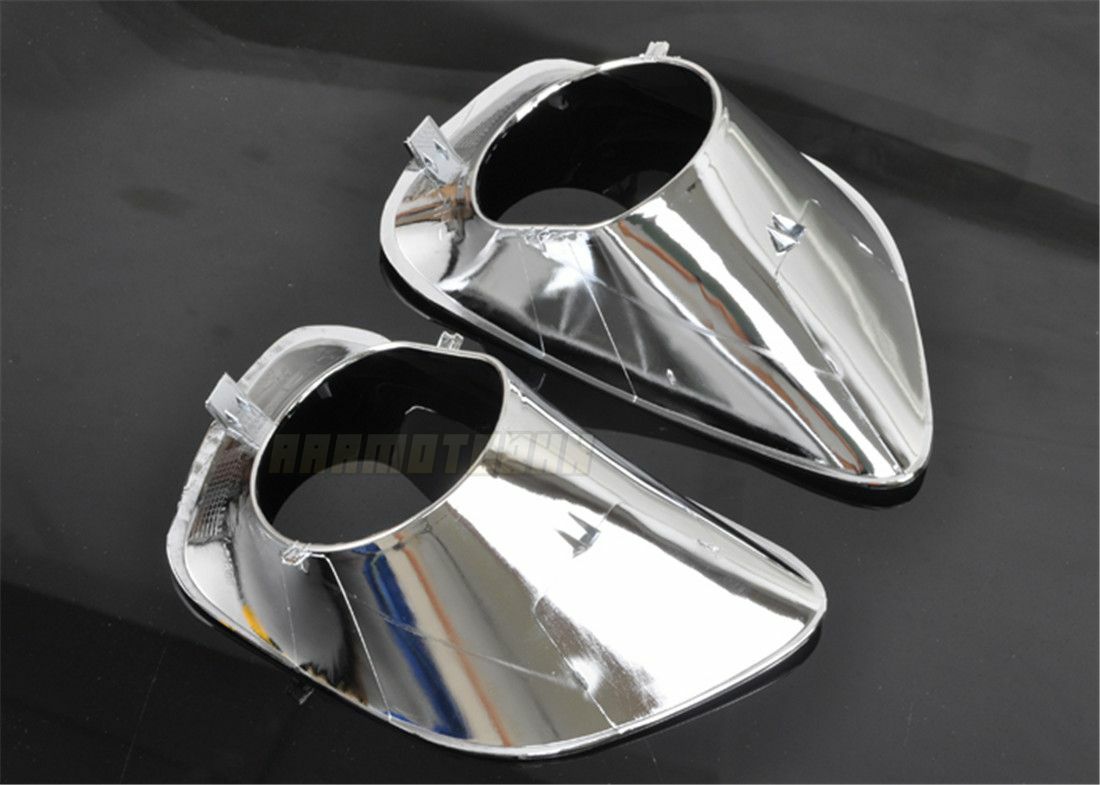 Front Fog Lamp Light Bezels Cover Outer Trim For Jeep Grand