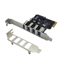 X-MEDIA XM-PEX-U304 | 4-Port USB 3.0 Self-Powered PCI Express PCIe Adapter Card