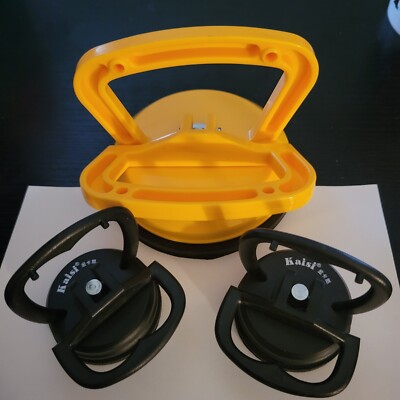 Kaisi Single Jaw Chuck Glass Suction Cup Vertical 35KG Level 50KG & 2 Smaller