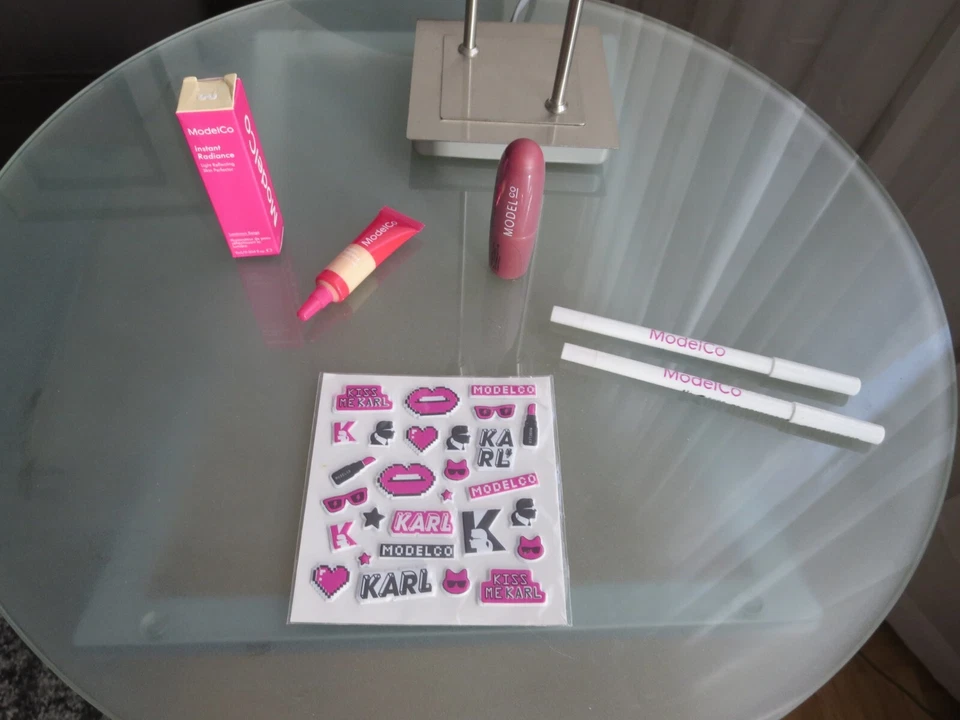 ModelCo K.Lagerfeld- Instant Radiance,GelEyeliner,Lippenstift,Sticker - Bild 2 von 4