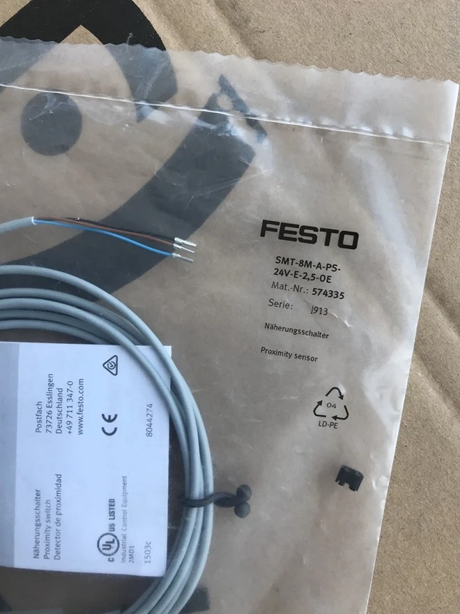 2Pcs NEW For FESTO SMT-8M-A-PS-24V-E-2,5-OE - Image 2 of 3
