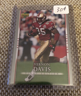 2007 upper deck first edition football cards 2007 Upper Deck First Edition Football Card #84 Vernon Davis