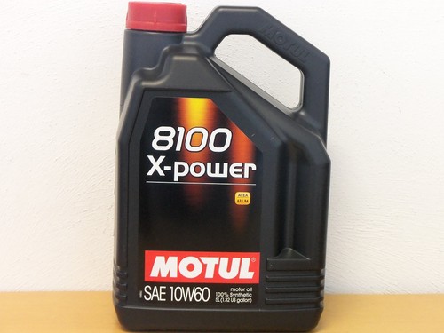 9,98€/l Motul 8100 X-Power 10W-60 5 Ltr für Motorsport BMW M etc.