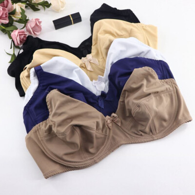 Lot of 3pcs/5pcs Women's Comfort Shaping Full Coverage Unlined Support Underwire
