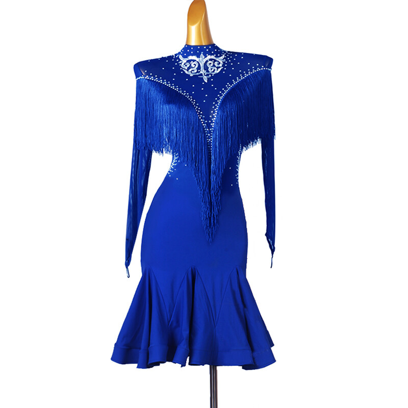 blue wrap around dress Blue floral Wrap Dress for Women main image 1