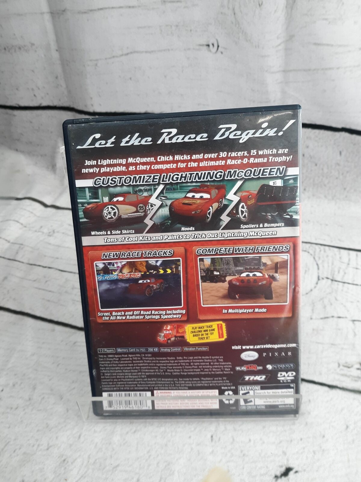 Cars Race-O-Rama for Sony Playstation 2 - The Video Games Museum