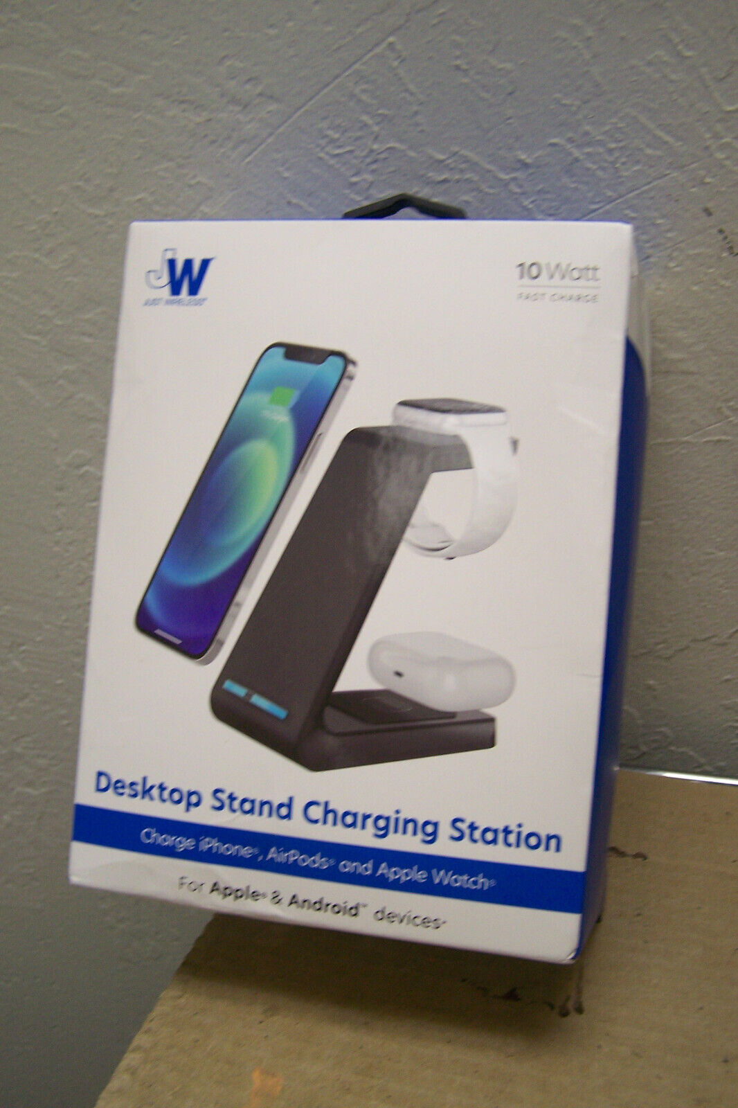 Just Wireless JW Desktop Stand Charging Station for iPhone AirPods