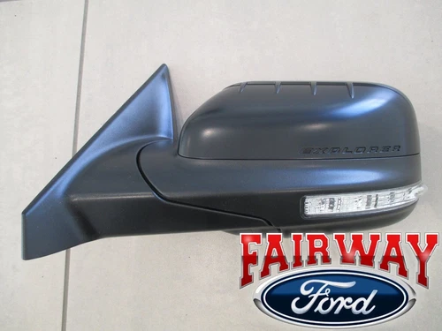 2015 Explorer OEM Genuine Ford Adj Heat Signal Left DRIVER Painted Mirror - NEW
