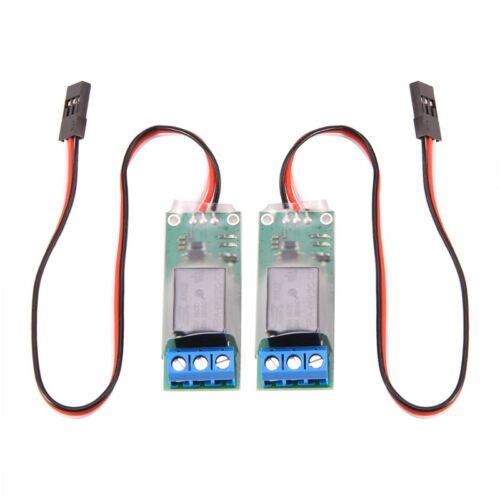 2PCS RC PWM Electronic Relay Switch for RC Airplane DIY Model Nav1347 - Picture 1 of 8