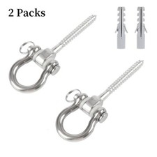 2 Packs Sandbag Hooks 180  Swing Set Swing Hardware Kit for Hammock Chair Porch