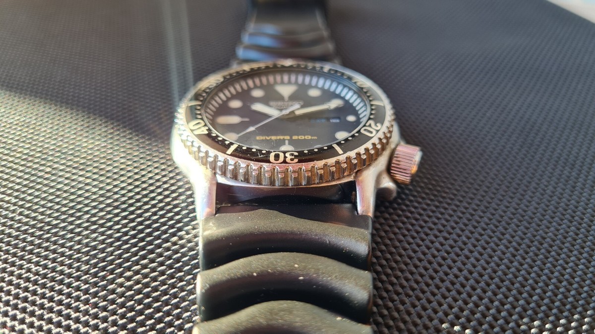 Seiko Quartz 7N36-7A00 Divers 200m Vintage Men's Watch | eBay