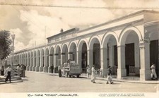 RPPC HIDALGO TEHUACÁN PUEBLA MEXICO COCA-COLA BOTTLING CO. FOTO POSTAL REAL
