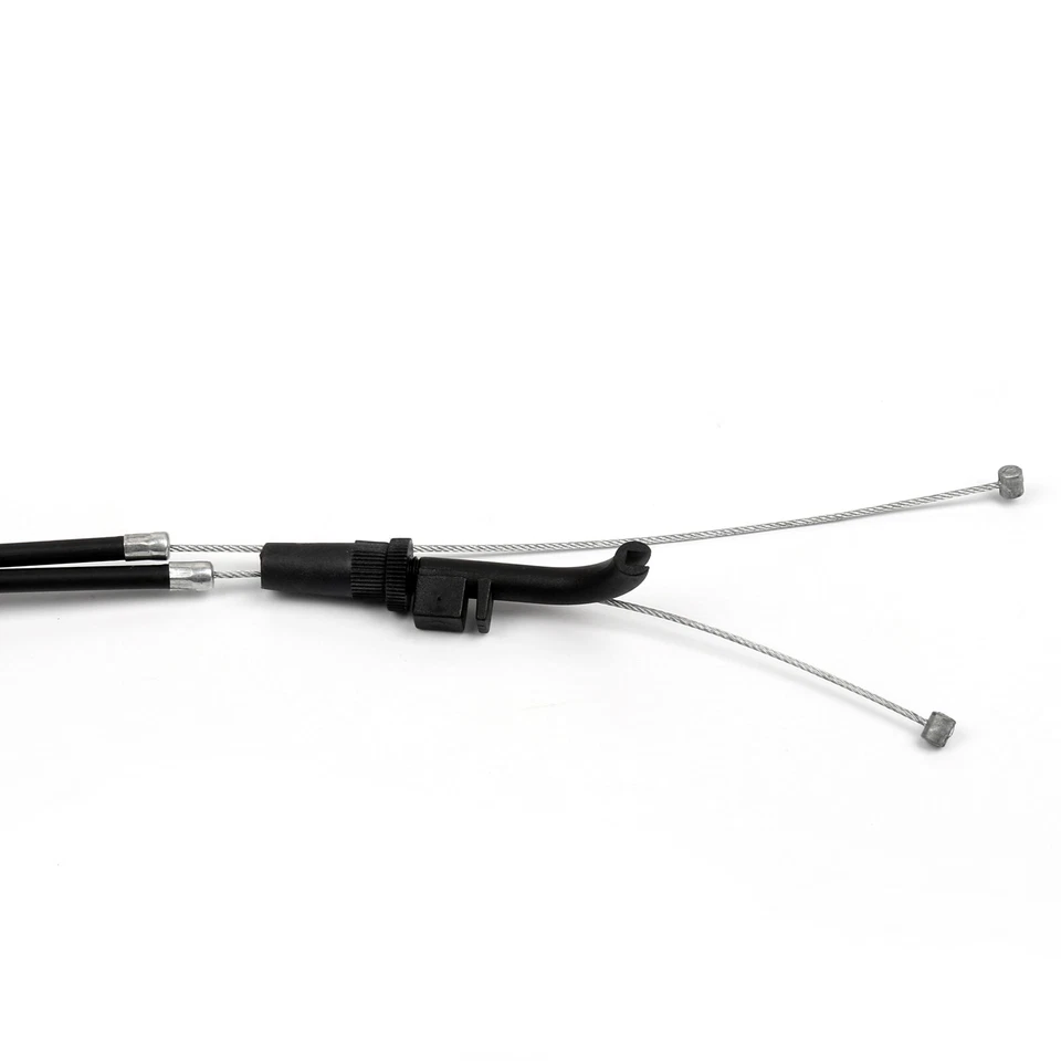 Cable de acelerador compatible con Kawasaki ZZR400 ZX400 1990-2006 ZZR600 ZX600 1990-2005 negro Foto 4 de 4