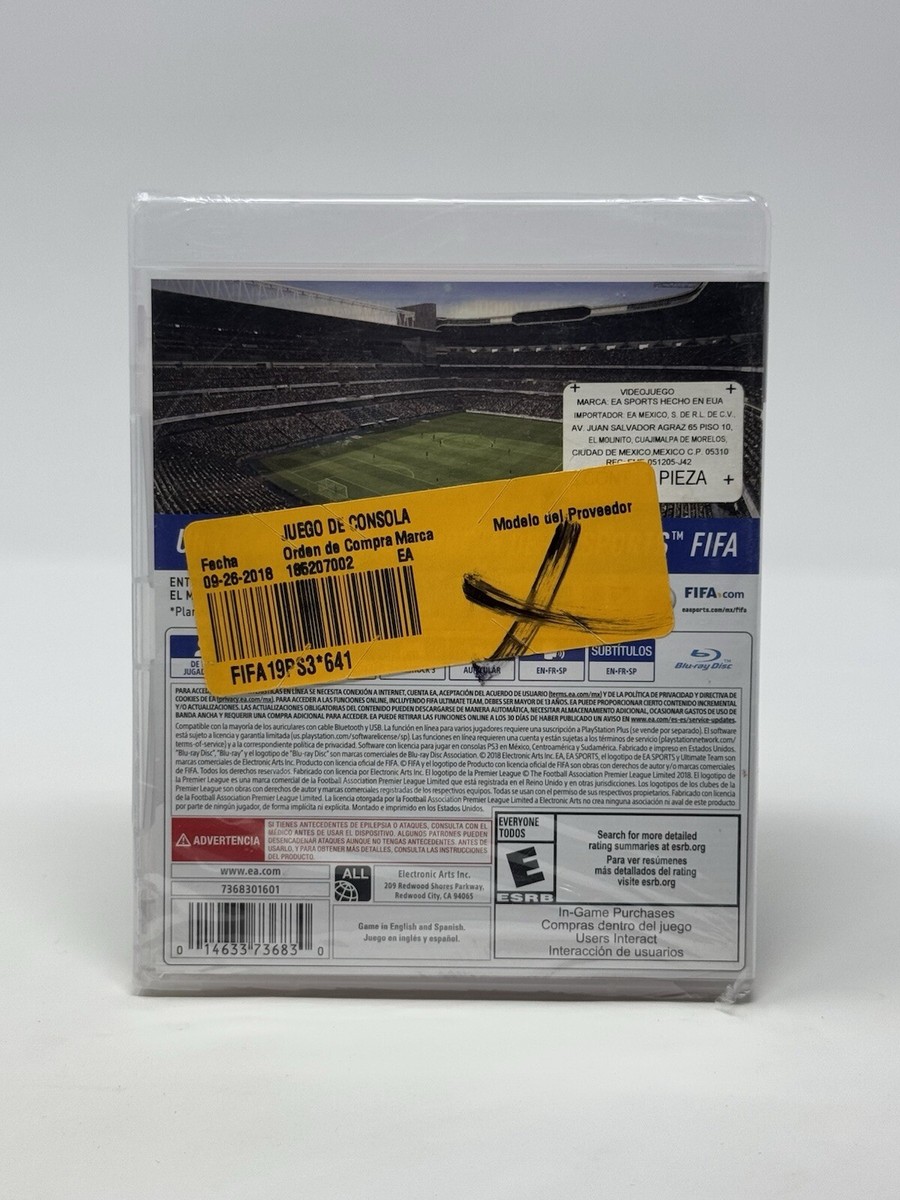 FIFA 19 Legacy Edition (PlayStation 3, 2018) for sale online