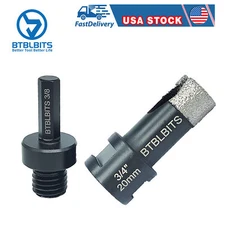3/4" 20mm Diamond Core Drill Bit Porcelain Tile Hole Saw Cutter Ceramic Marble