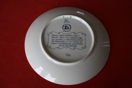 ROYAL COPENHAGEN ROYALTY PLATE HANDPAINT PORCELAIN - 第 27/33 張圖片