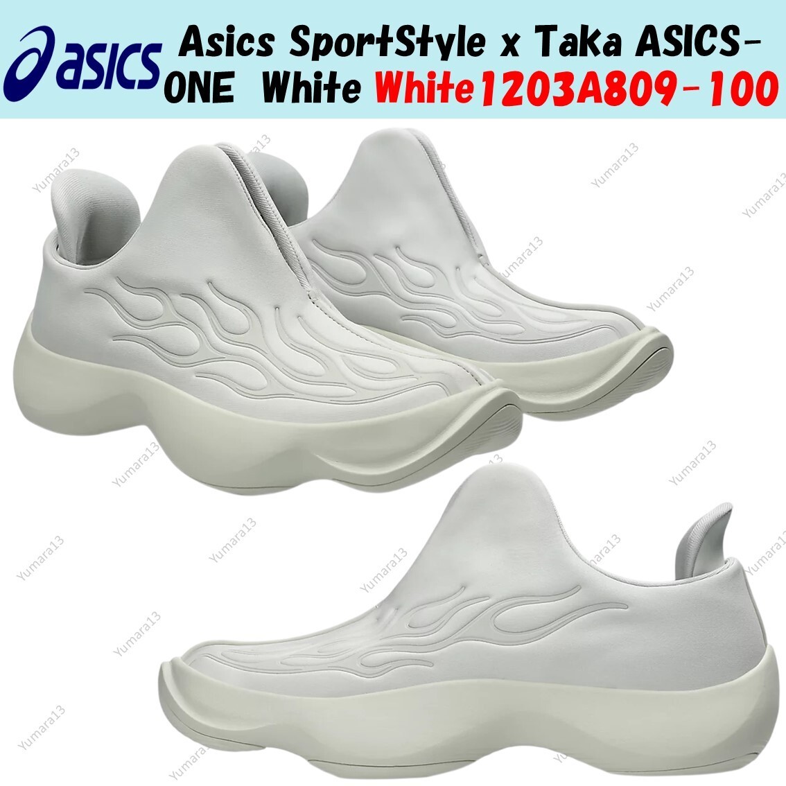 Asics SportStyle x Taka ASICS-ONE White White 1203A809-100 Asics SportStyle x Taka ASICS-ONE White White 1203A809-100