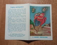 Santino Holy Card S. Isidoro Agricoltore