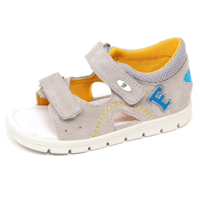 Sandalo Sportivo Per Bambino - Chiusura A Strappo - Comodo E Leggero - Taglia 29 - Colore Grigio Jeans - Foto 9