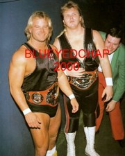 STAN LANE-JIM CORNETTE & BOBBY EATON WRESTLER 8 X 10 WRESTLING PHOTO NWA