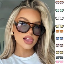 Big Frame Sunglasses Summer Sunshade Beach Vacation Glasses