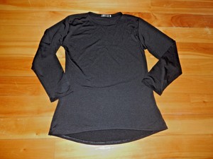 long sleeve black plain