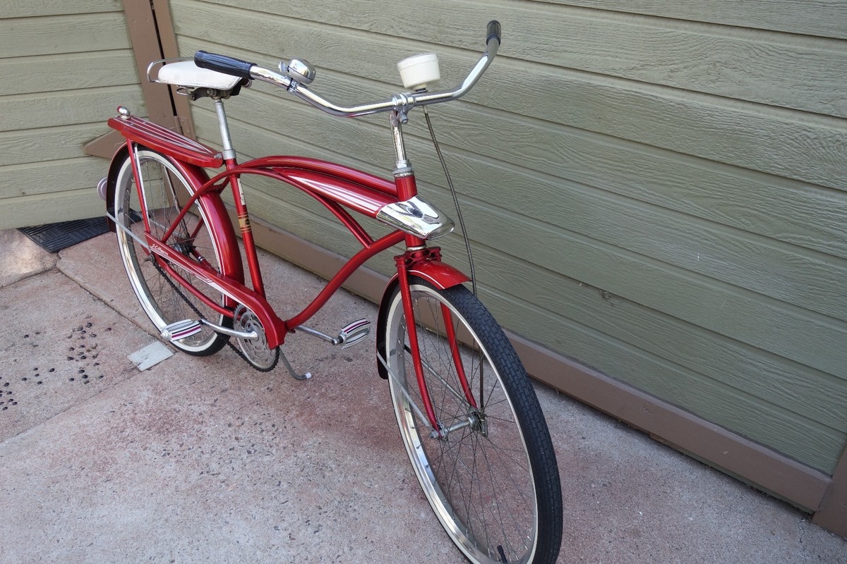 JC HIGGINS - 1962 VINTAGE BICYCLE - TANK BIKE- SURVIVOR - GREAT