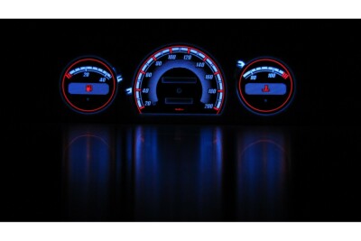 Opel Corsa B - without RPM dial glow gauge plasma dials speedometer disc glow shift 