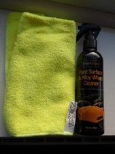 NEW Smart Guard paint surface & alloy wheel cleaner 250ml+exel  microfibre cloth