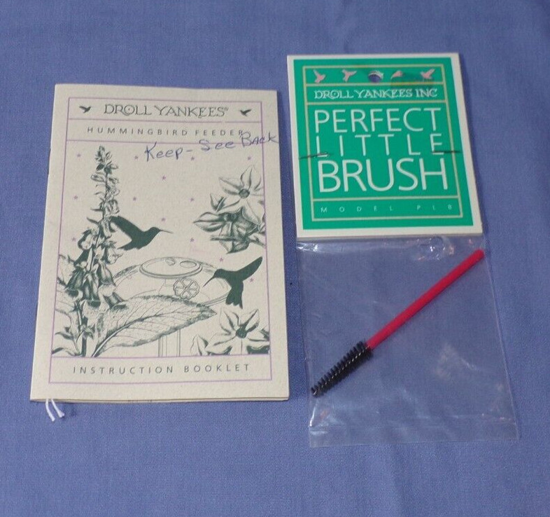 Instruction Book & Cleaning Brush #plb