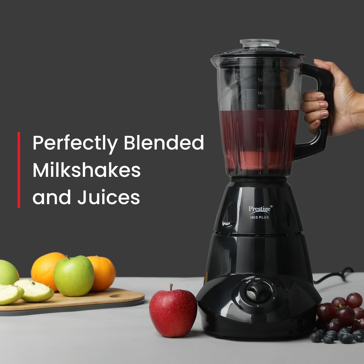 Prestige Iris Plus 750 W Mixer Grinder With Jars Express
