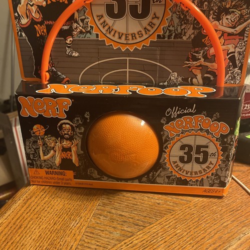 Red de Baloncesto Nerf Nerfoop 35 Aniversario Nueva Precintada 2004 - Imagen 2 de 6