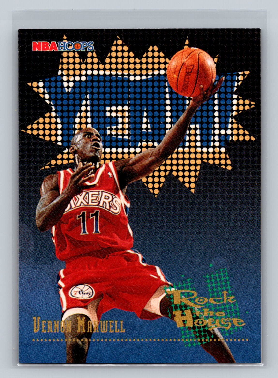 1995-96 Hoops #384 Vernon Maxwell