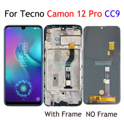 6.35 inch Amoled / incell For Tecno Camon 12 Pro CC9 LCD Display Touch Screen