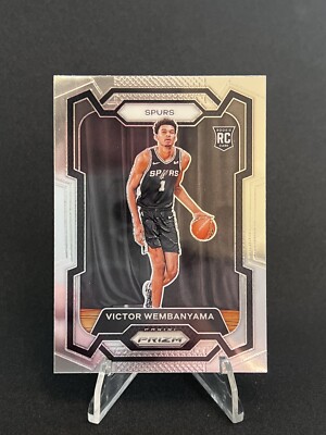2023-24 Panini Prizm Victor Wembanyama #136 RC Wemby Rookie Card