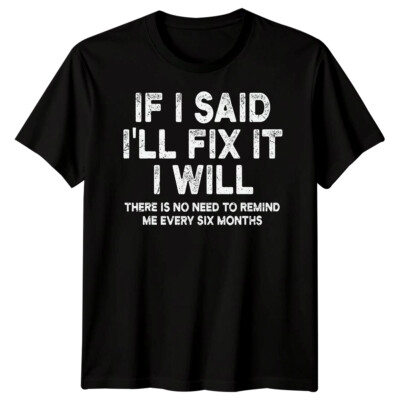 Herren T-Shirt Fix It lustig Vatertag Tee Bester Papa aller Zeiten Papa Leben Papa Geschenk #FD