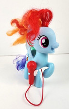 My Little Pony Singing Rainbow Dash Karaoke Mic Microphone Toy VG Works