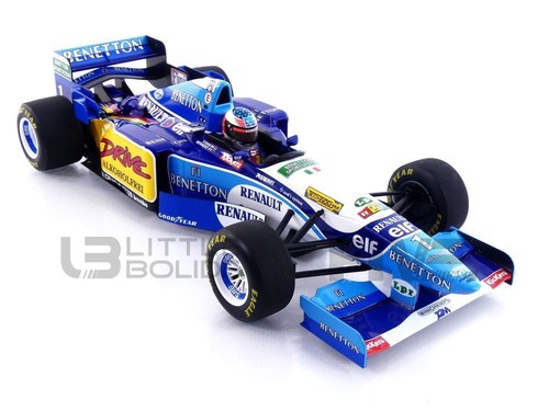 MINICHAMPS 1/18 - BENETTON RENAULT B195 - WINNER GP FRENCH 1995 (M. SCHUMACHER) - Picture 8 of 12