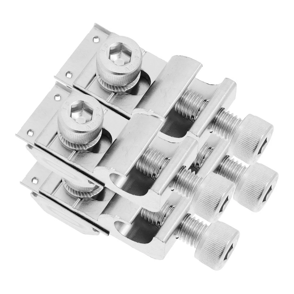 4 Pcs Aluminum Solar Panel Lug Grounding Clamps For Copper Wire Installation