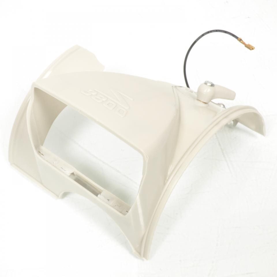 Entourage optique avant RSM en finition acier poli pour Solex 3800