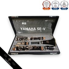 Yamaha YCL853II B Flat Clarinet Hard Rubber GoldSilver Keys Excellent