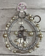 Purse Charm  Bag Charm Bling Keychain  3 In 1  Bag Swag Handbag Jewelry  NWT