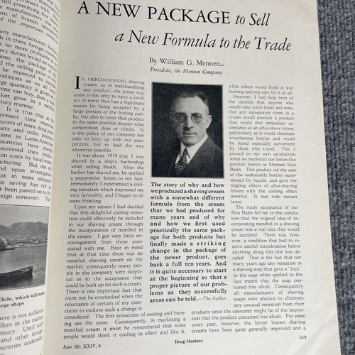 The Drug Markets Magazine June 1929 Dow Chemicals Trade Journal - Picture 9 of 11