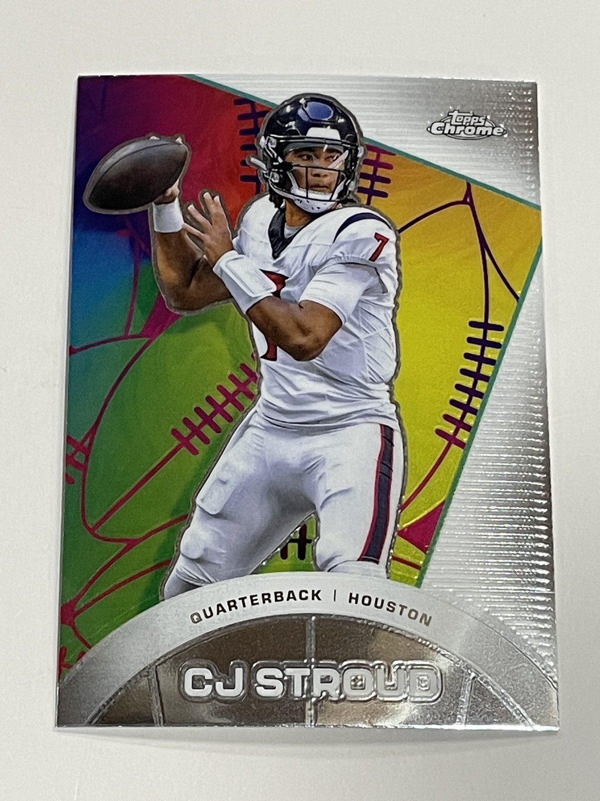 2023 Topps Composite Football Chrome All-Etch - CJ Stroud RC - Houston Texans