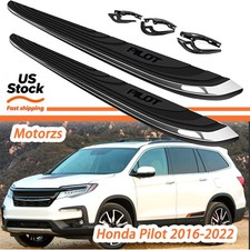 Us Stock Running Boards Fits For Honda Pilot 2016-2022 Fixed Side Steps Black Us Stock Running Boards Fits For Honda Pilot 2016-2022 Fixed Side Steps Black