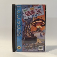Ground Zero Texas Sega CD Digital Pictures FMV Shooter Action Video Game No Reg