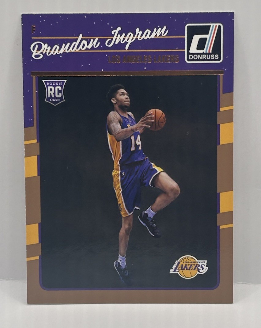 Brandon Ingram 2016-17 Donruss Rookie #152 Los Angeles Lakers RC