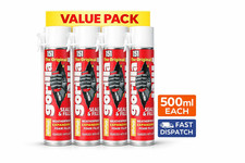 Gorilla Expanding Foam 500ml Gap Filler Insulation Sealant DIY Foam Filler